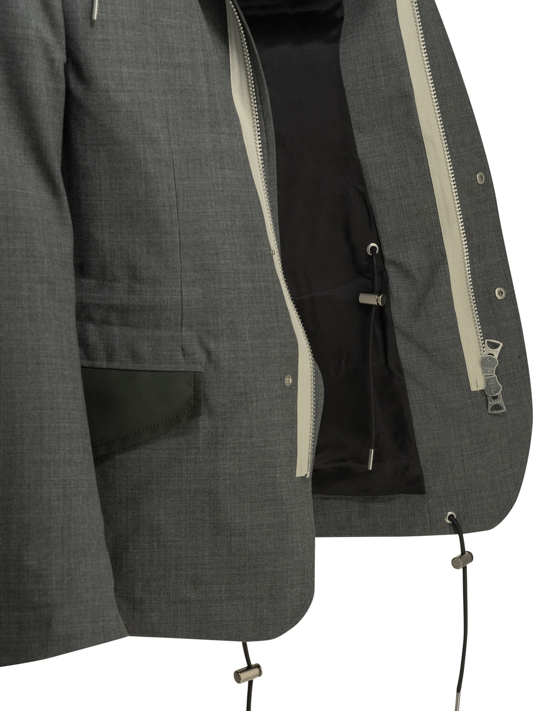 Sacai X Nylon Jackets and Coats - Grey | e8d2a565227773ff955e6a8ee3dc9a678c803d16