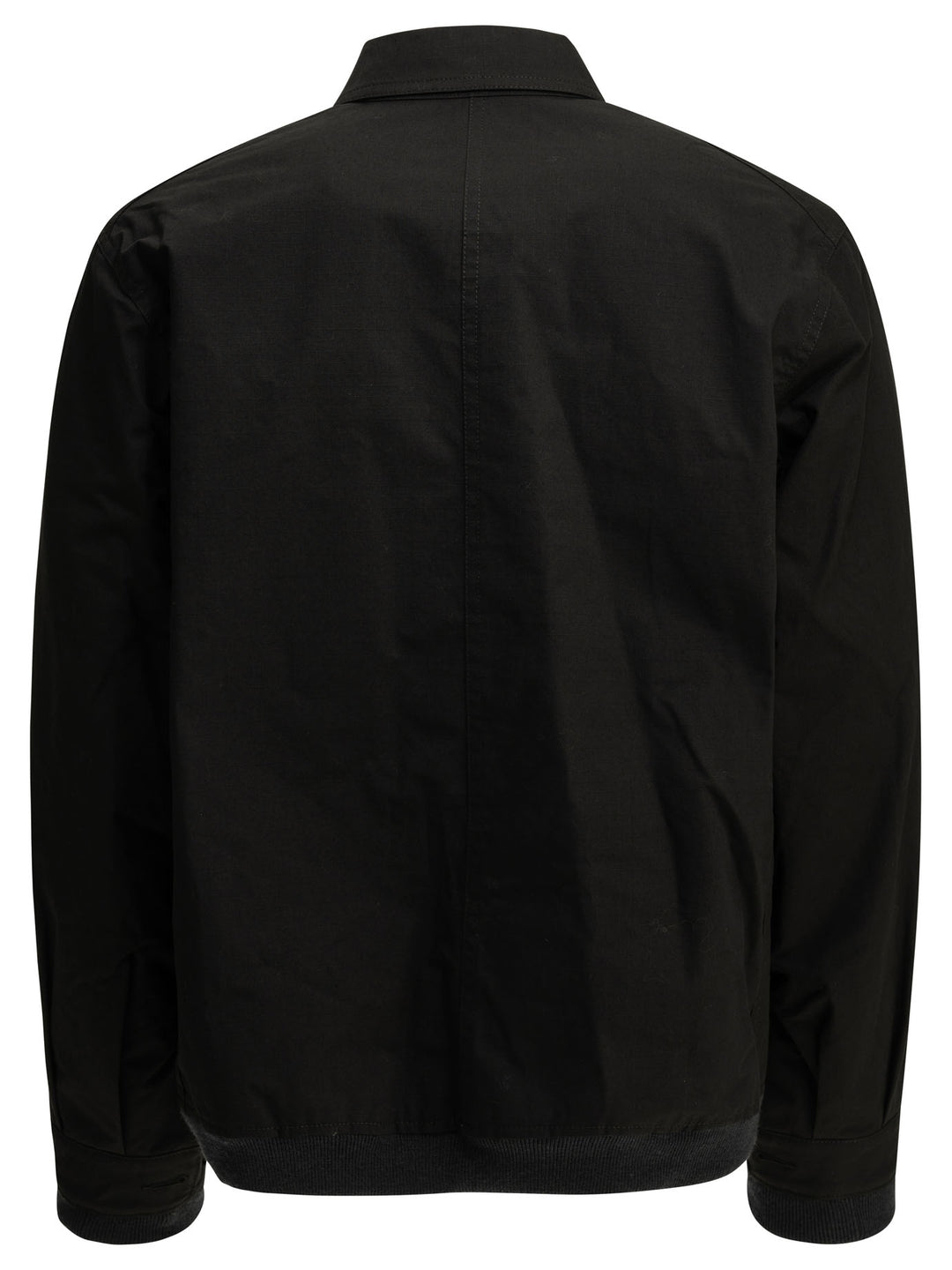 Sacai Nylon Twill X Ripstop Reversible Jackets and Coats - Nero | babb063cba40eff0b41a5c862760ebc06550012a