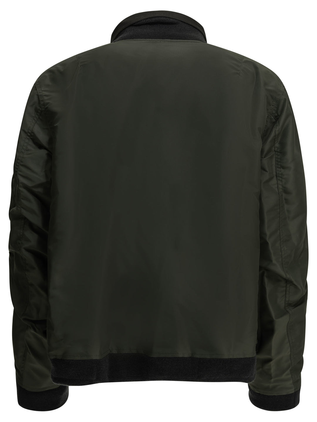 Sacai Nylon Twill X Ripstop Reversible Jackets and Coats - Nero | 3107e75e4e78a3093376c9dd8dc485fd7cfff5ad