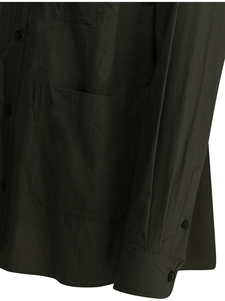 Sacai Typewriter Shirts - Verde | 380d368748ddcb914a0e16d42a5ea9ca8ac1fb13