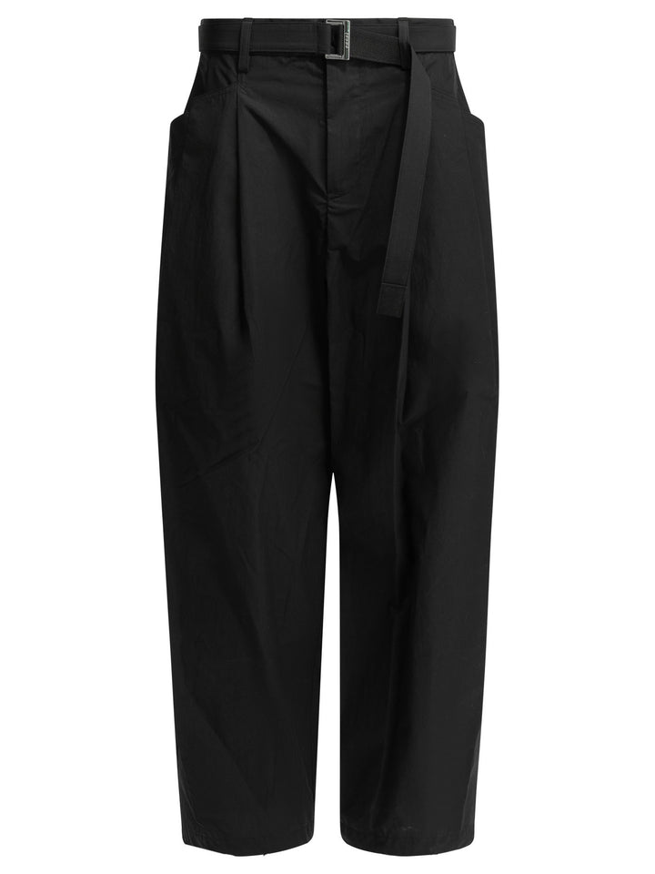 Sacai Typewriter Trousers - Nero | cd5c7234ad475d099ea60868f74adedce37ad9ba