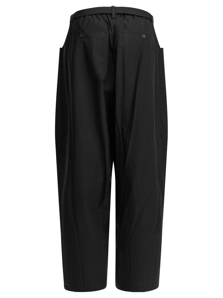 Sacai Typewriter Trousers - Nero | 0e9f8a083655b0e7797660cb2ad8f4403fdfb48c