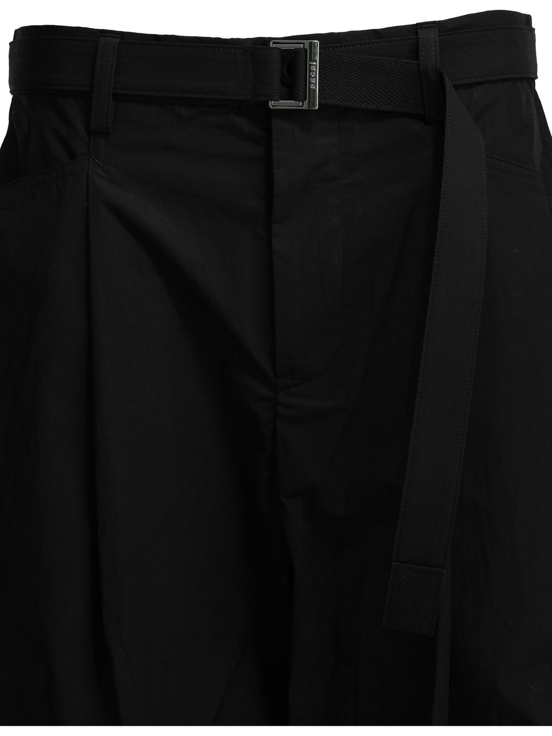 Sacai Typewriter Trousers - Nero | 35a590939dce97c678d38400c71b9060798cf2bf