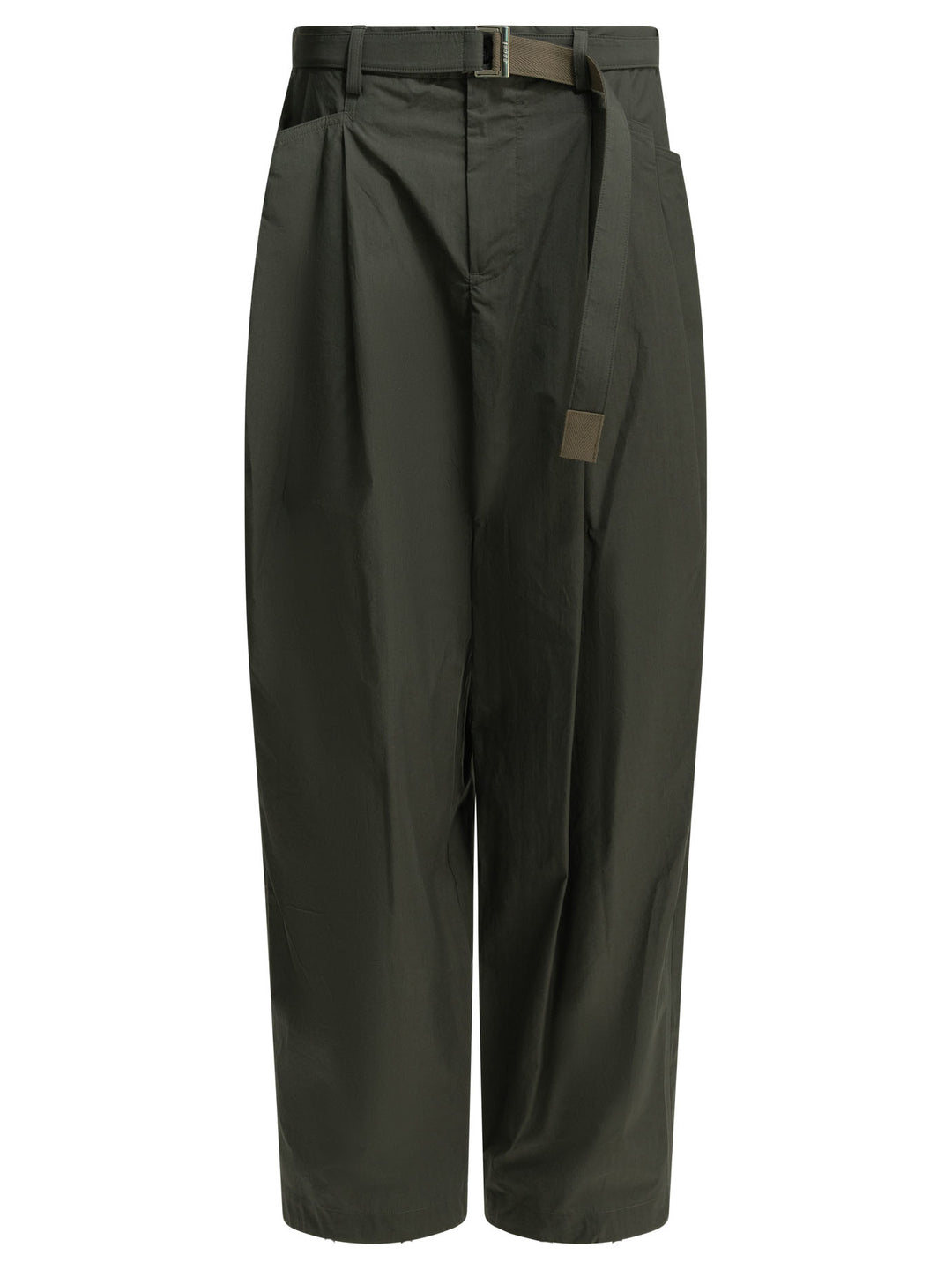 Sacai Typewriter Trousers - Verde | 5b5c6b2fe20e6ed61798aab627aa67bf5204c478