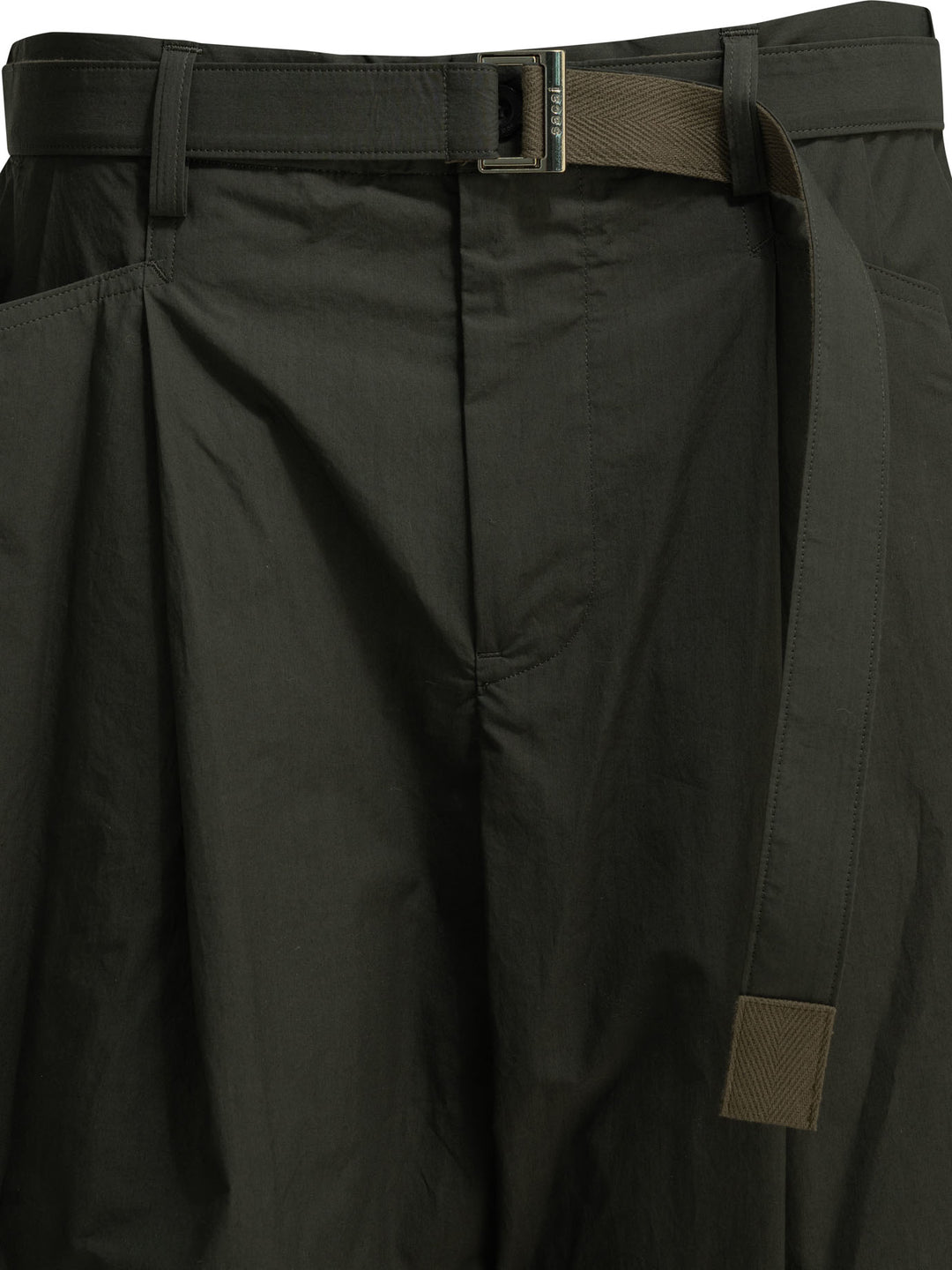 Sacai Typewriter Trousers - Verde | 87ff4613263986bc0f72818223a213bfe334732c