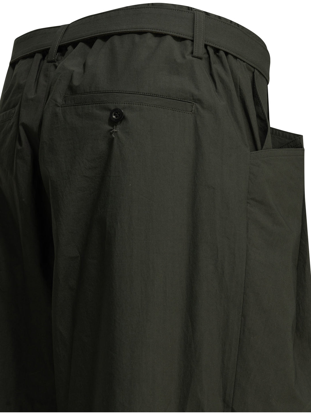 Sacai Typewriter Trousers - Verde | e5eaeef261bb0c5285640ba3b3fa19d72cf75b3d
