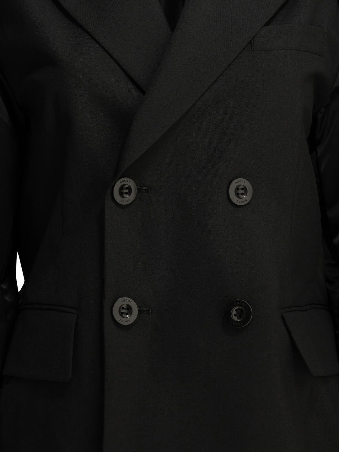 Sacai X Nylon Jackets and Coats - Nero | add653290eea1237160f4dc9df9b605e3d0c0dbb
