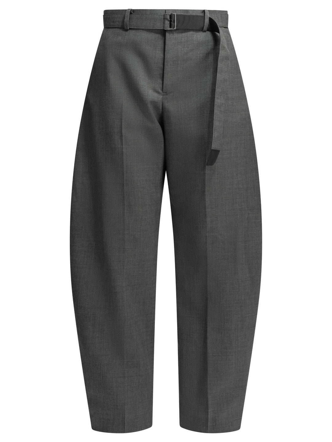 Sacai Tailored Wool Pants Trousers - Grey | eccd6bd484d6aa9050e9af3367affd63ae07e9f3