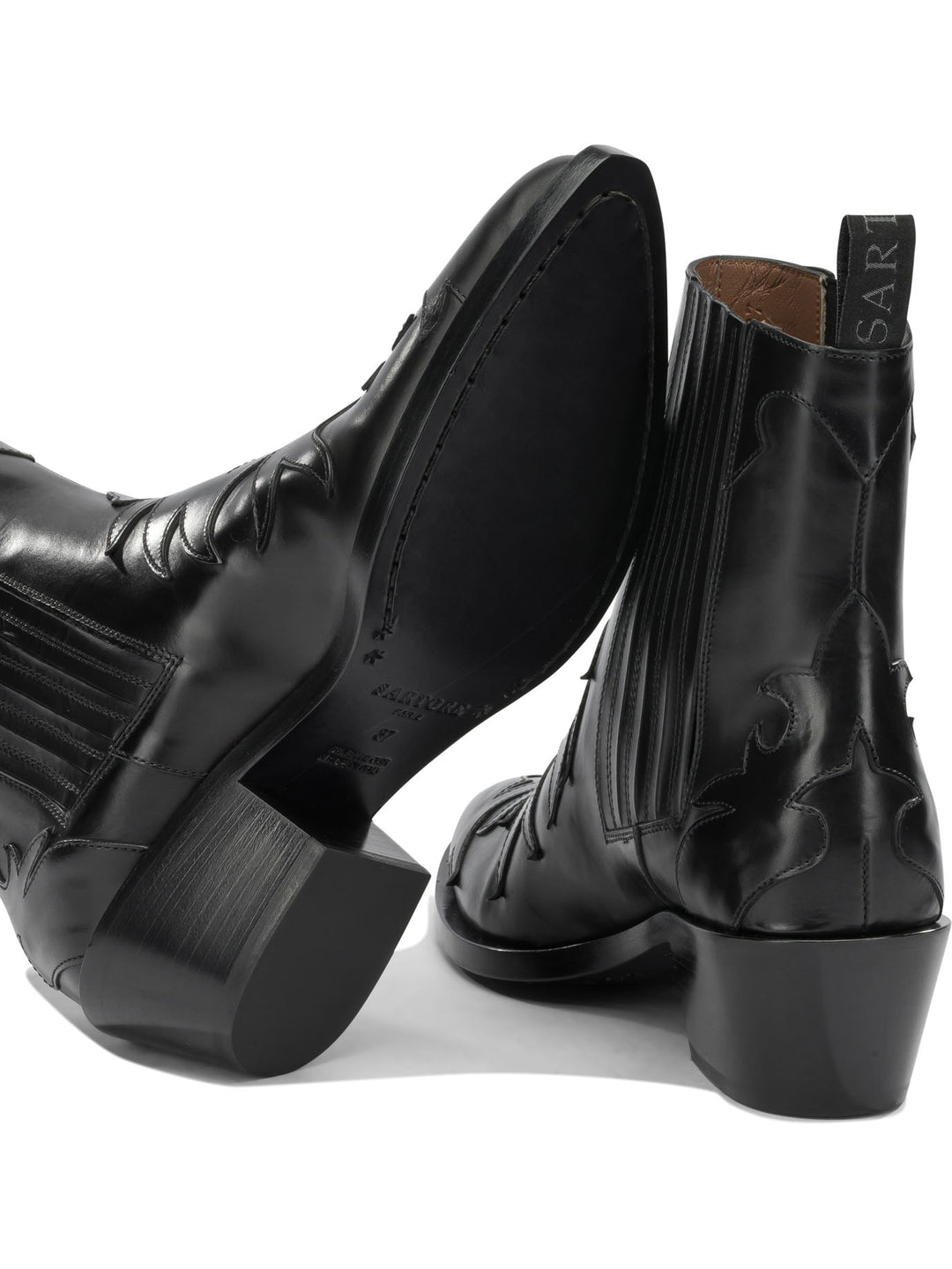 Sartore Parma 45 Mm Boots and Ankle Boots - Nero | 5125a23c884ca94bc5c6dd3cea280204ca762265