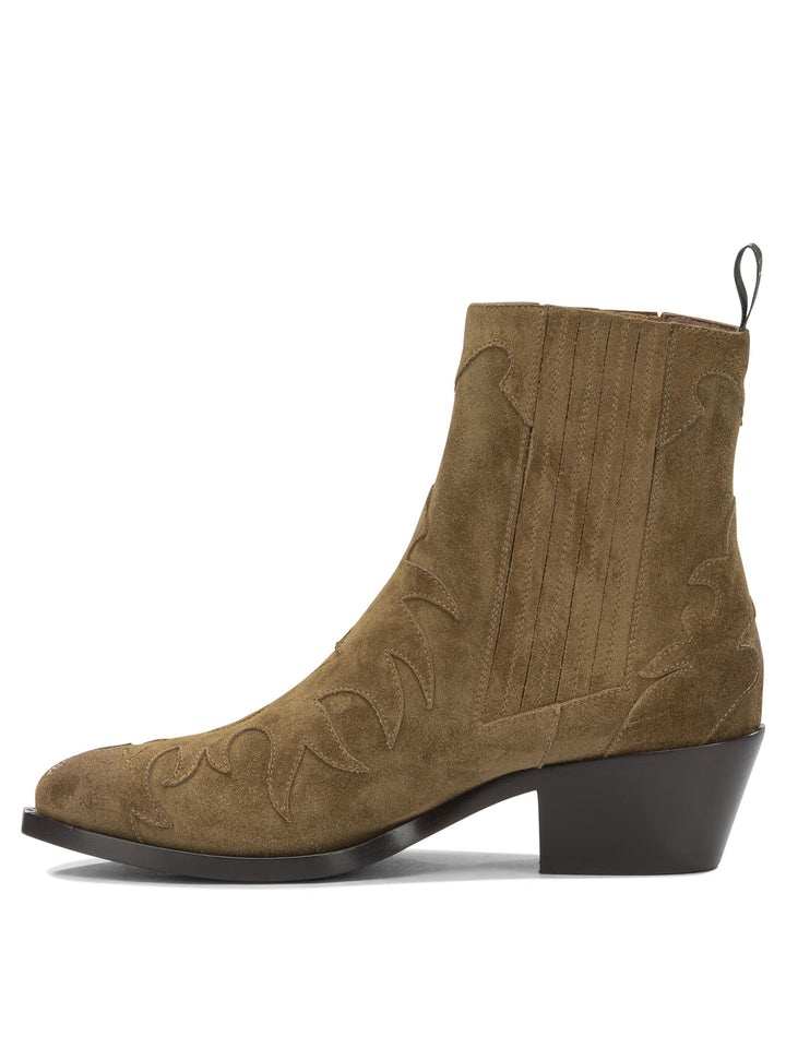 Sartore Velour 45 Mm Boots and Ankle Boots - Marrone | bde7a9ee07072688a1a8beddcbc691f0ad5ad7e1
