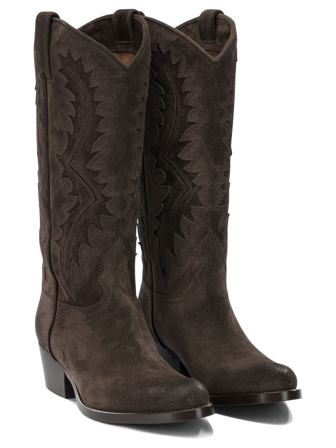 Sartore Leather Cowboy Boots Boots and Ankle Boots - Marrone | dbfc27ab4d61c4234551809641583f1684d0b169
