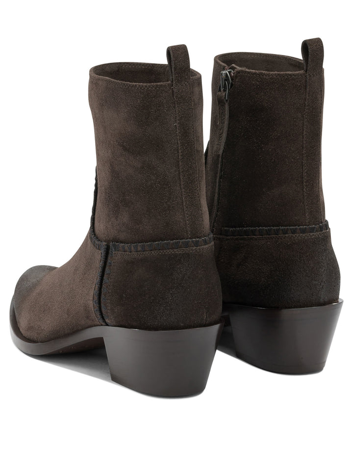 Sartore Velour 45mm Boots and Ankle Boots - Marrone | 70bb876fe77c5f7faaa3e267faa7f2e1125d8b0f