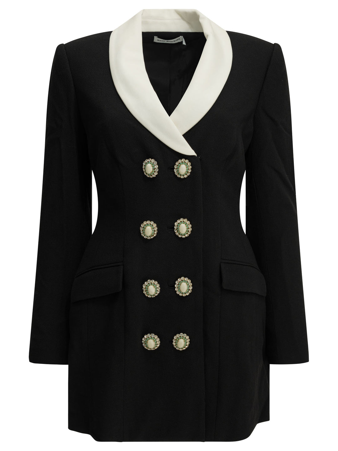 Self-Portrait Short Blazer Dress Abiti - Nero | d9f96b7da28557ad0f859697c106c5bbec4f2a17