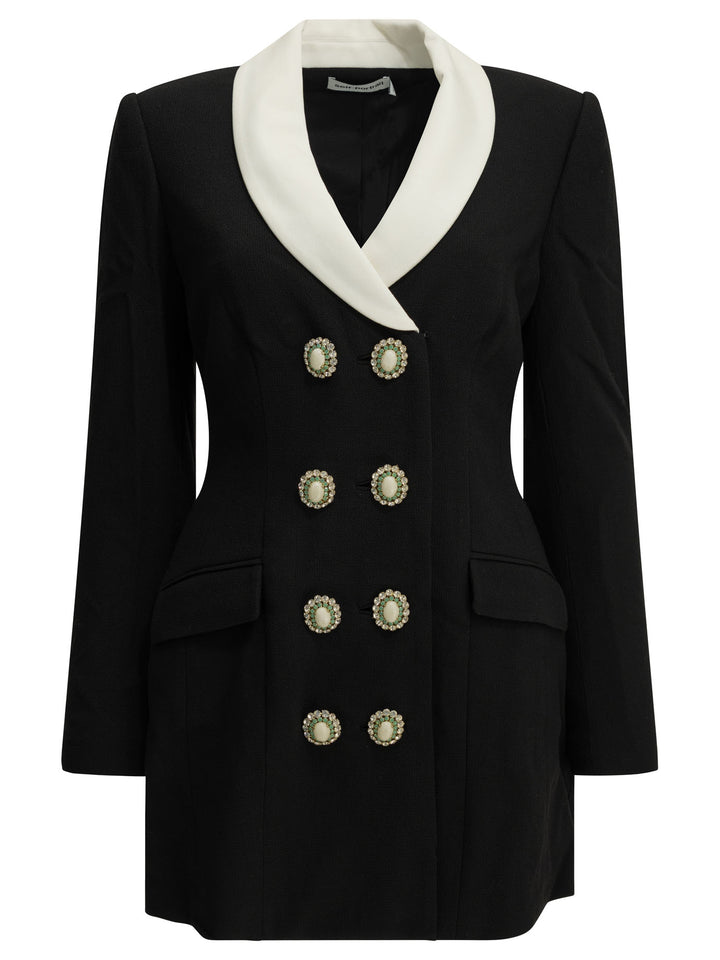 Self-Portrait Short Blazer Dress Abiti - Nero | d9f96b7da28557ad0f859697c106c5bbec4f2a17