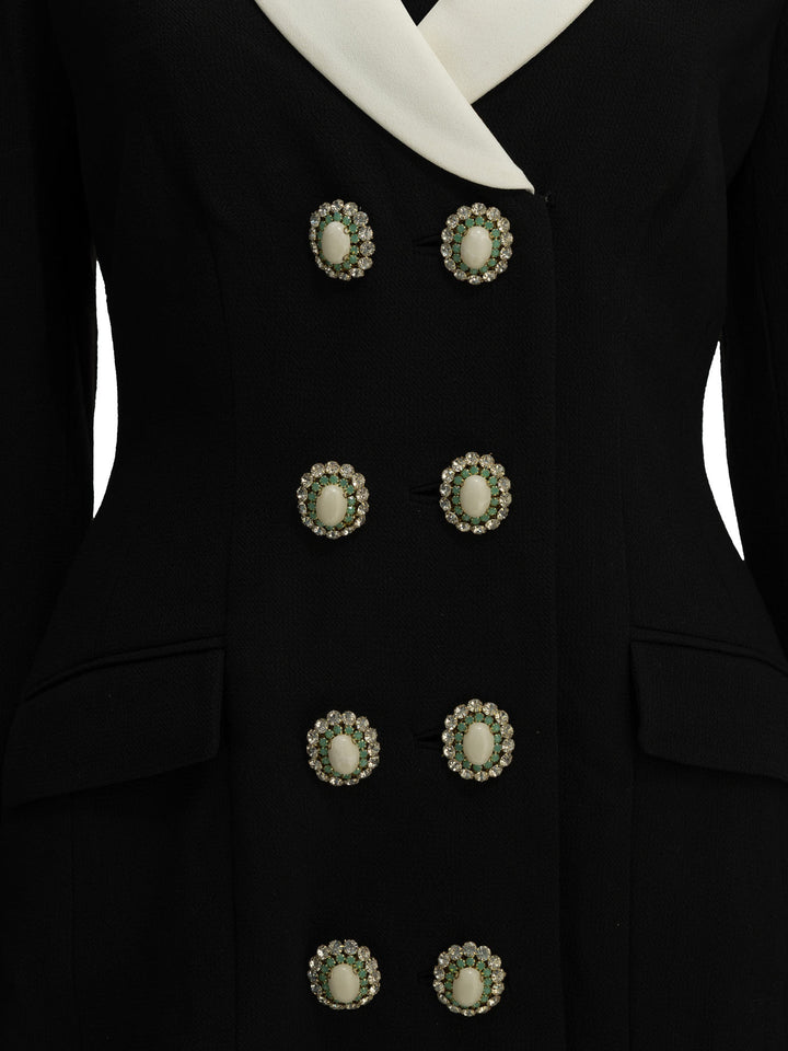 Self-Portrait Short Blazer Dress Abiti - Nero | a1e101c01c3a0340513673bc8ed65dca4642d9d7