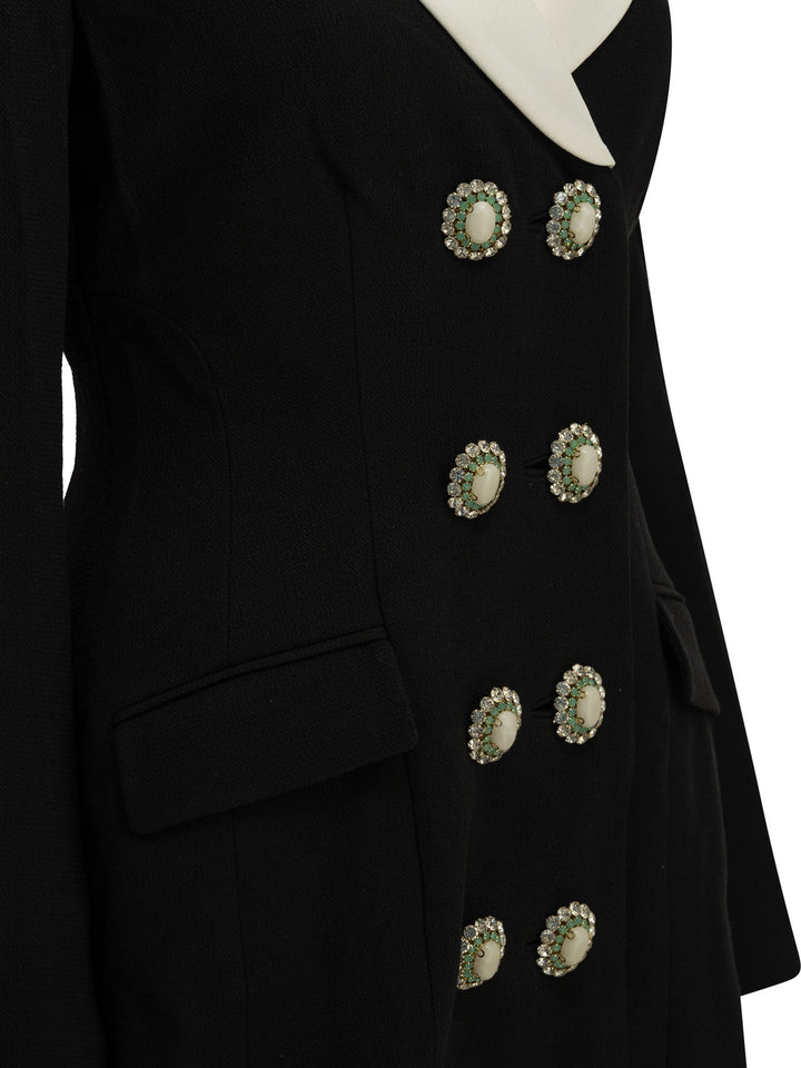 Self-Portrait Short Blazer Dress Abiti - Nero | b5a27913fcded2028a073d6774b9ed9236238b8d