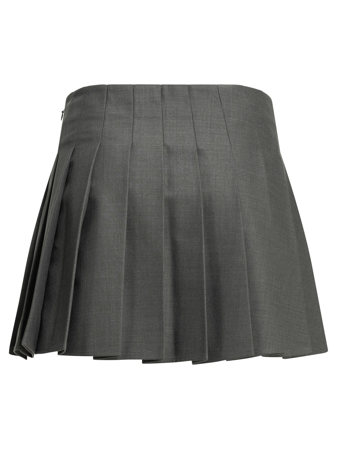 Self-Portrait Pleated Miniskirt Gonne - Grey | ee387128c281595e370e4c32e98a8b9c5cdf05ae