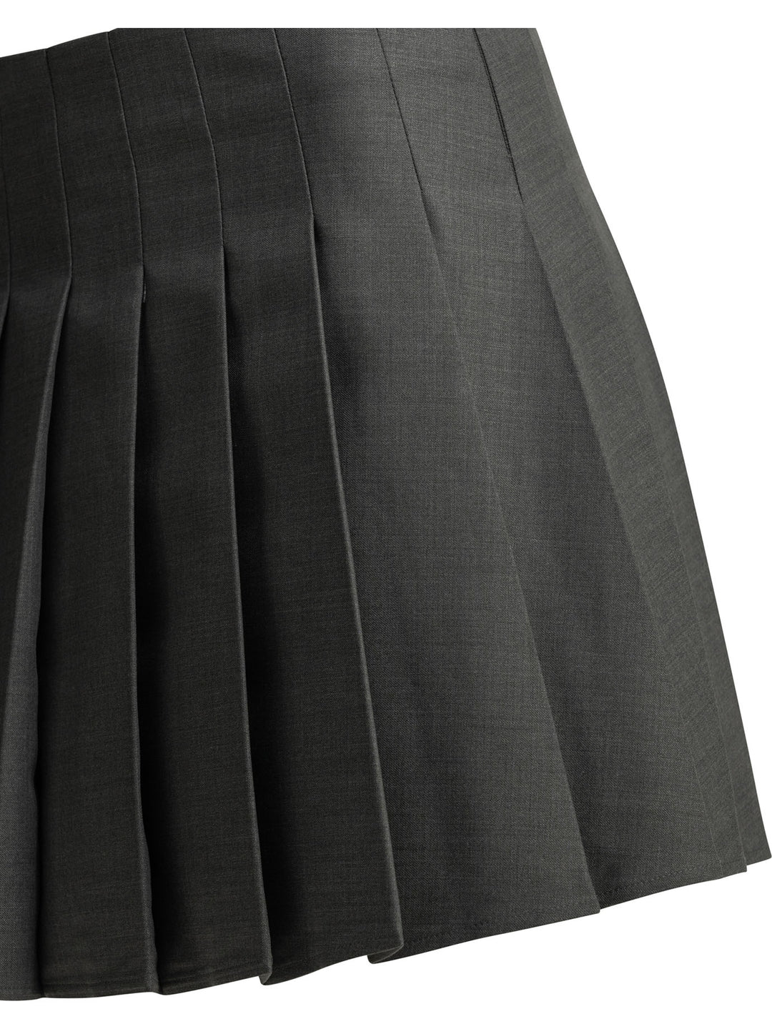 Self-Portrait Pleated Miniskirt Gonne - Grey | 81f38f5040a3d8c3f0c39668545e0c8c439f4dee