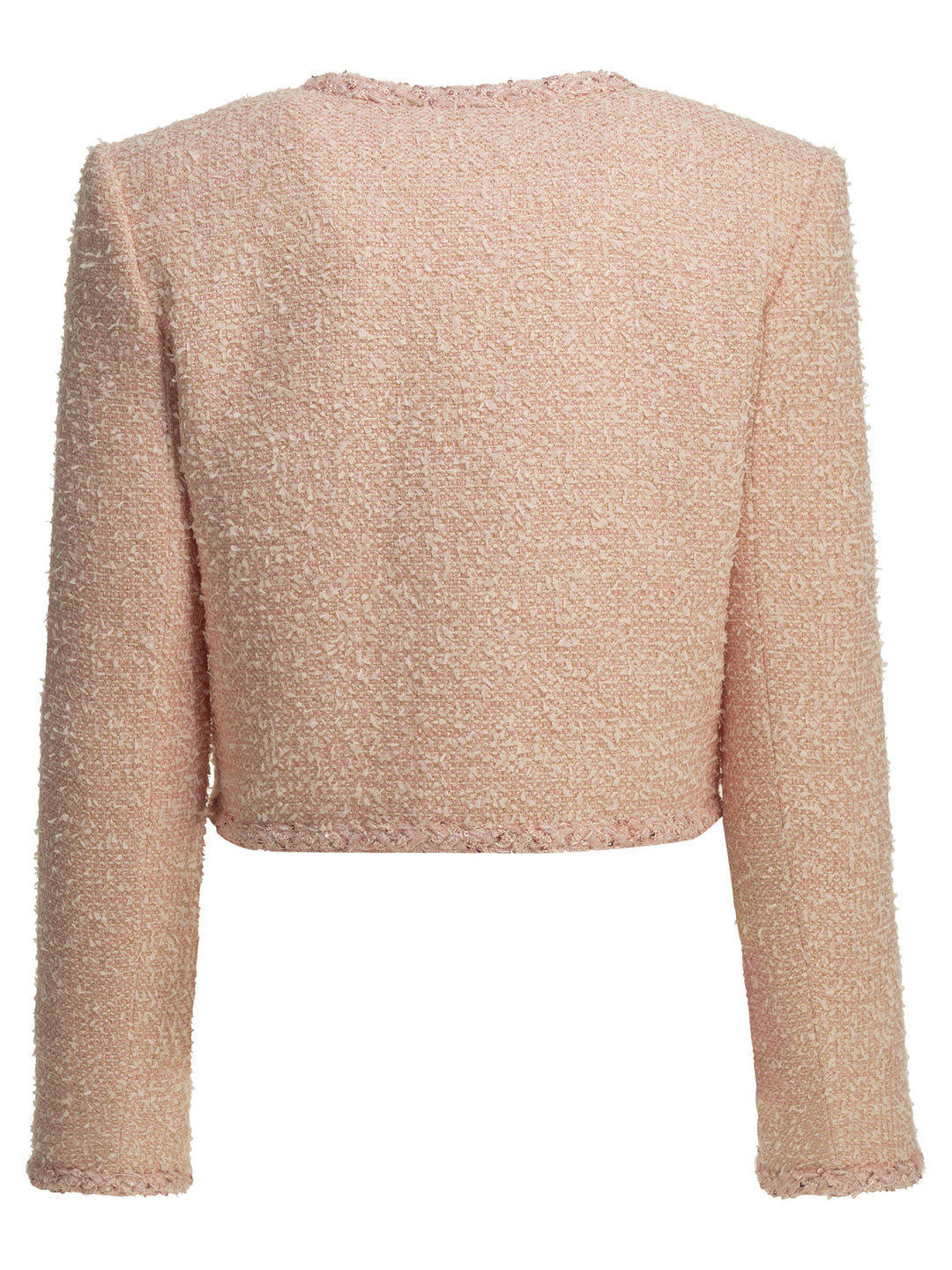 Self-Portrait Bouclé Blazer Jackets and Coats - Rosa | d23a126900069bb9e7cdc7d9280d3067e8923a9e