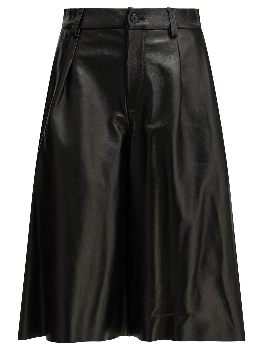 Semper Formal Leather Shorts - Nero | e324951fc89af9c0ee4af9437f92589006297cc1
