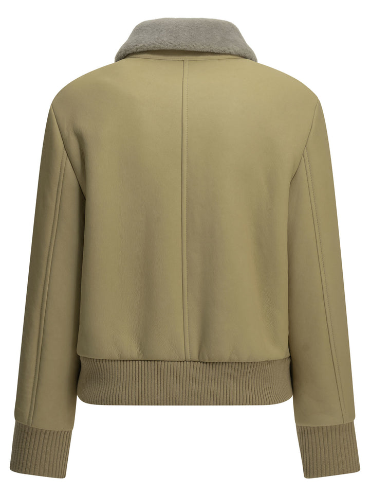 Semper Shearling Jacket Jackets and Coats - Beige | f8af7e074b4a1acfd70677f6e6c29c8d92bad407