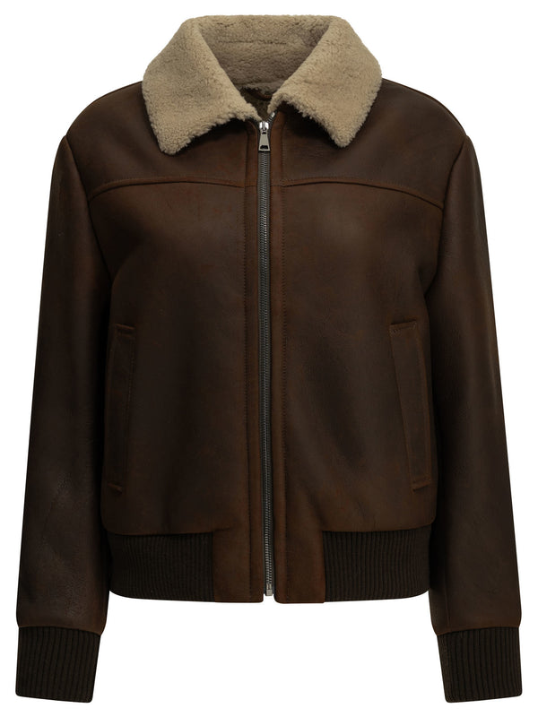 Shearling Jacket Brown