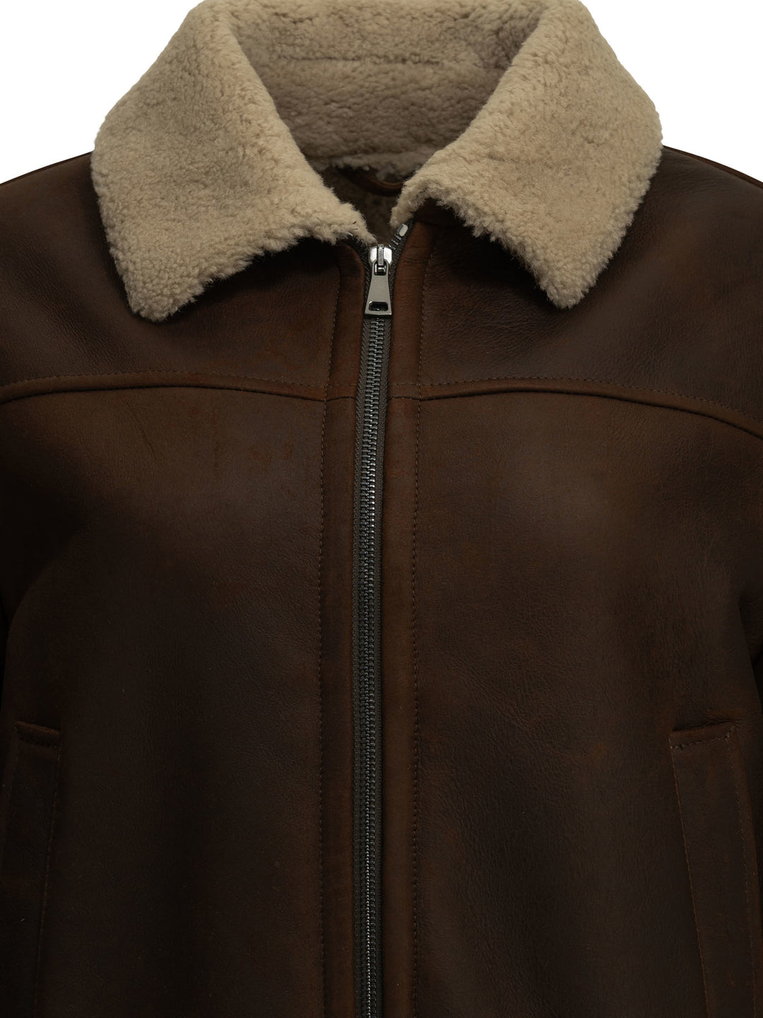Semper Shearling Jacket Jackets and Coats - Marrone | fa200d4b7f878677460e35c0243a77067be2e81f