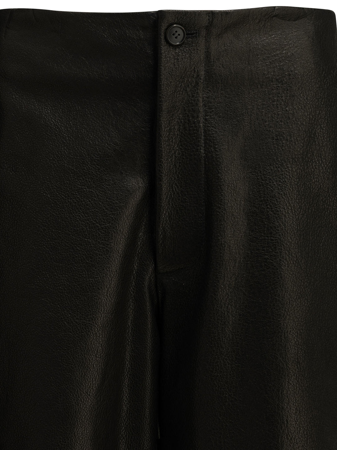 Semper Formal Leather Shorts - Nero | befd2c21e6e136cc1f46e49416f37b6d948badf4