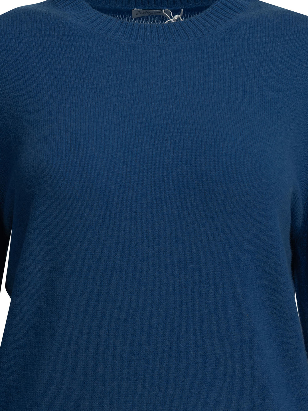 Semper Cashmere Crew-Neck Sweater Knitwear - Blu | 24e9d31a7bccce502886843fd2684bcadc5ec642
