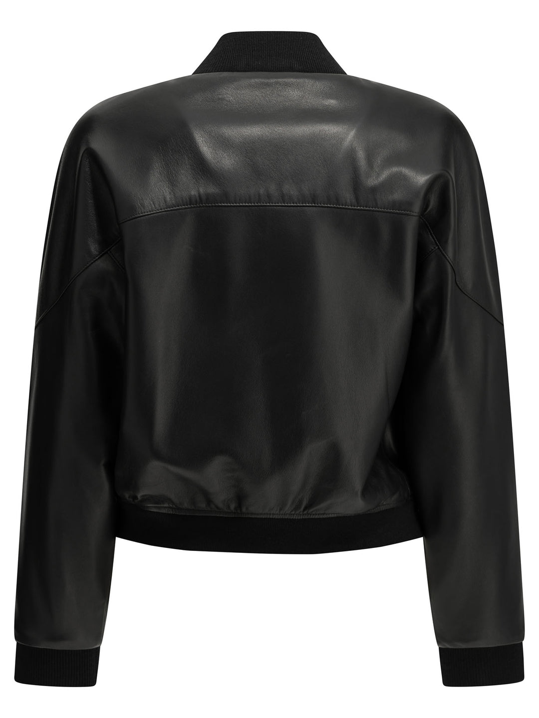 Semper Nappa Leather Jacket Jackets and Coats - Nero | 43d97bbe6038c47628a37b1a5fd70f874840b2d1