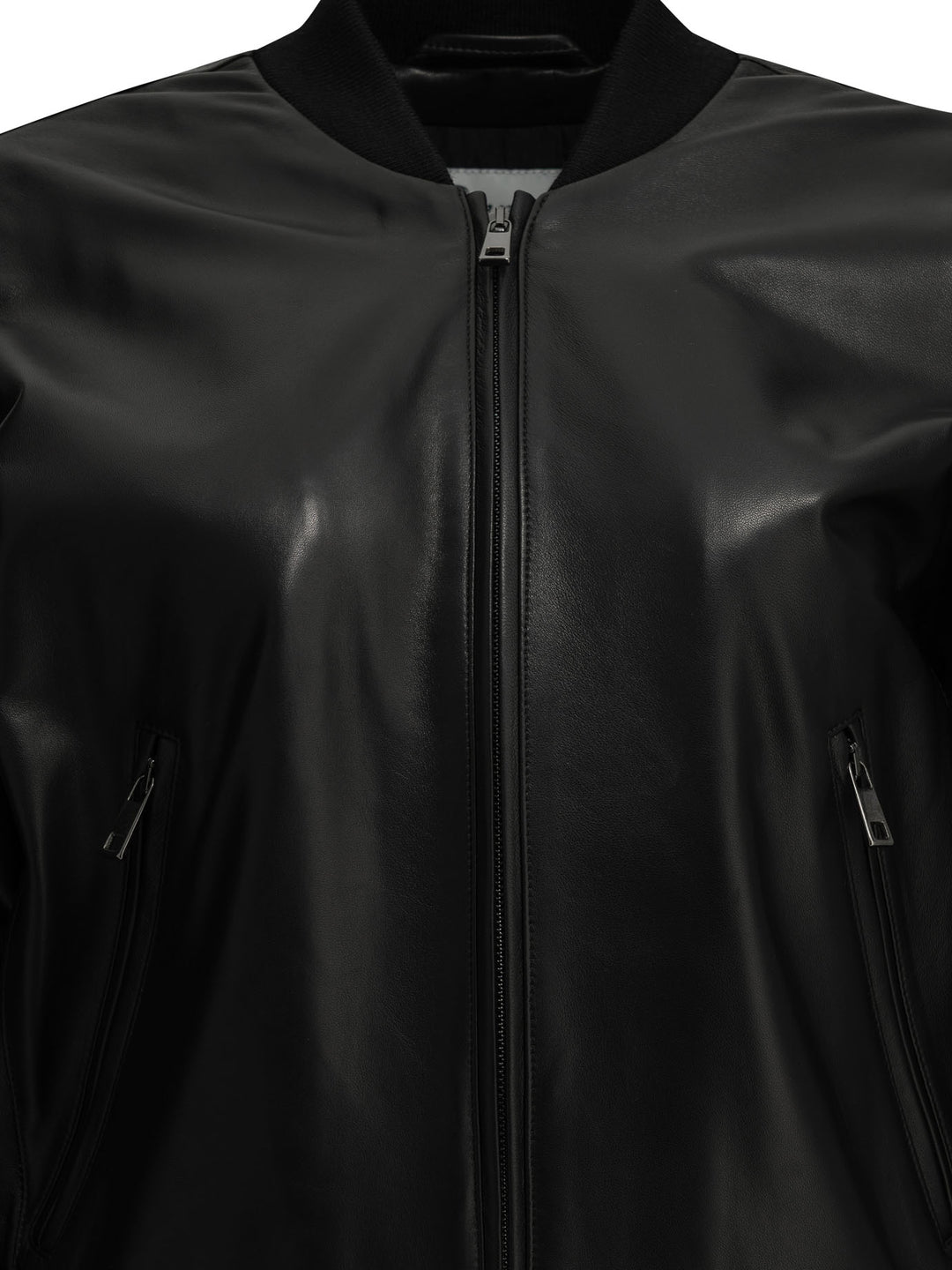 Semper Nappa Leather Jacket Jackets and Coats - Nero | fbd0fff2828275d7536ae0ebde9792dfc97b487a