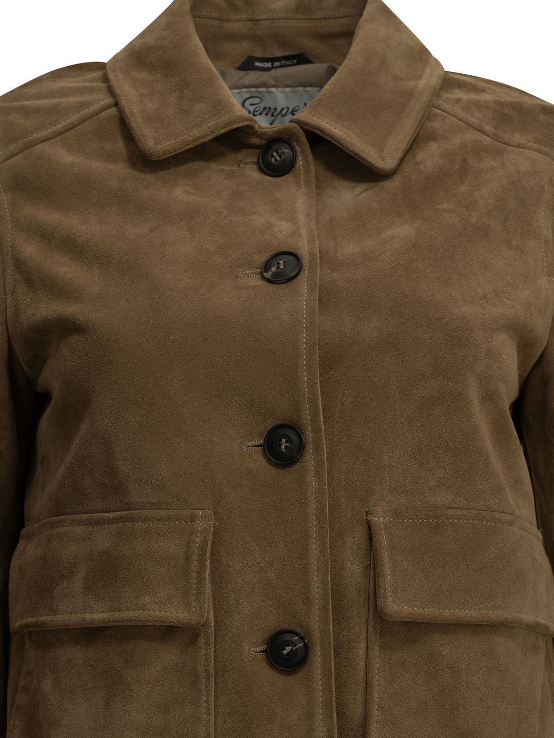 Semper Suede Jacket Jackets and Coats - Marrone | 70fd010b34ecf42eeae020aec03791081670ac9d