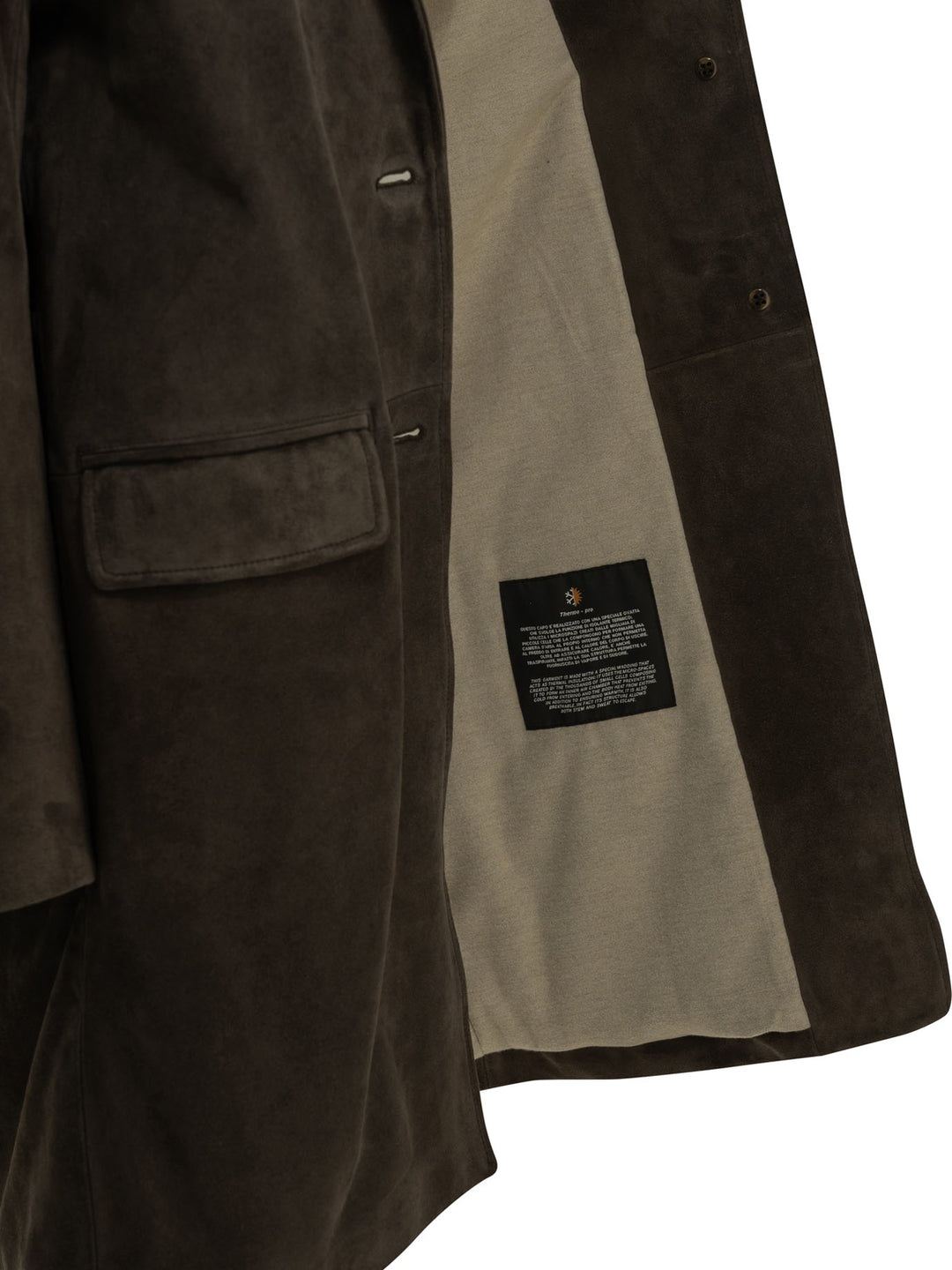 Semper Padded Suede Jacket Jackets and Coats - Marrone | e7abf59de722d6e69d834b5128412a67dc4cf81e