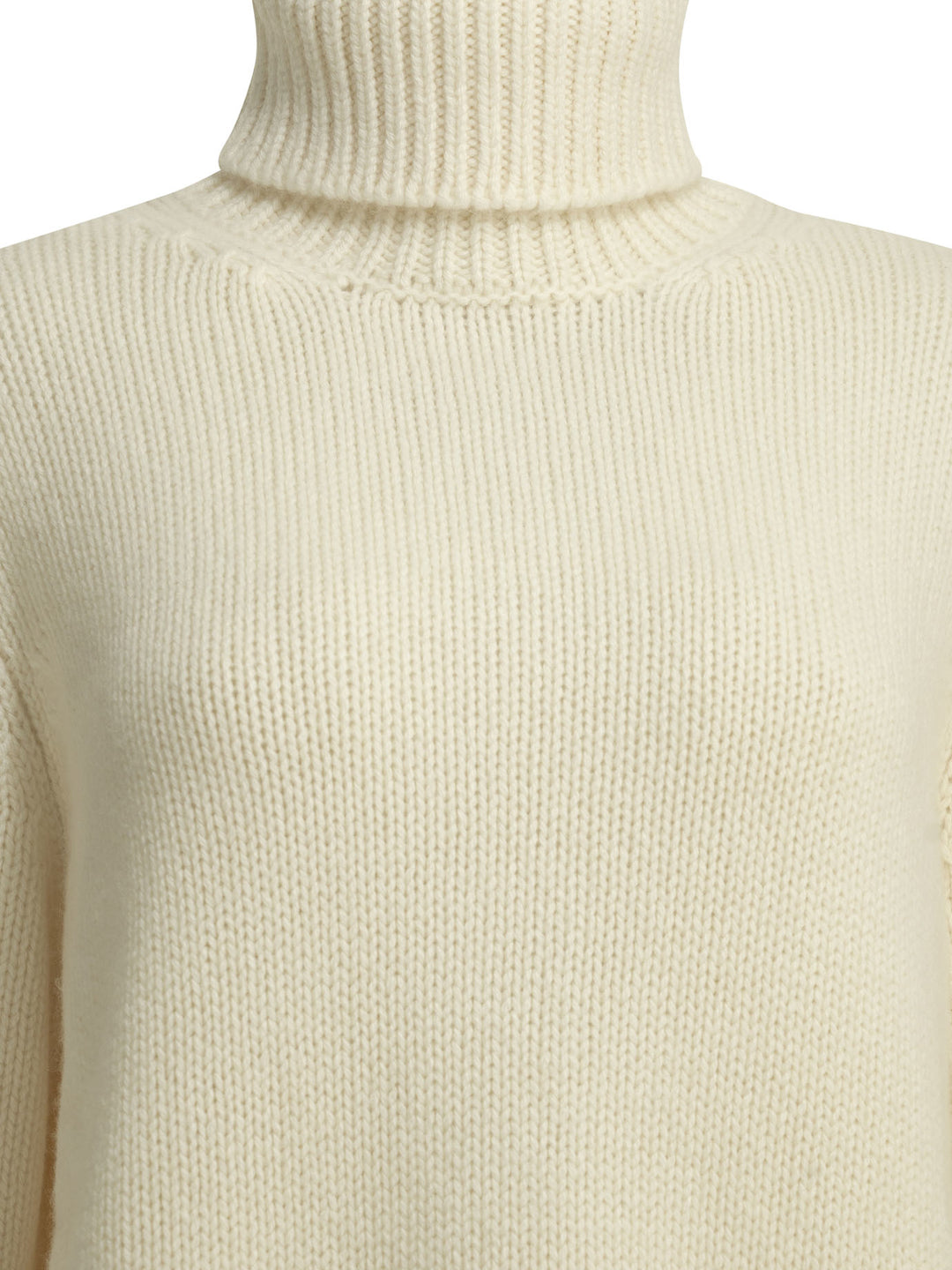 Semper Cashmere Turtleneck Sweater Knitwear - Bianco | e147b35ce83c05bba3280c841bb3331dac0a2877