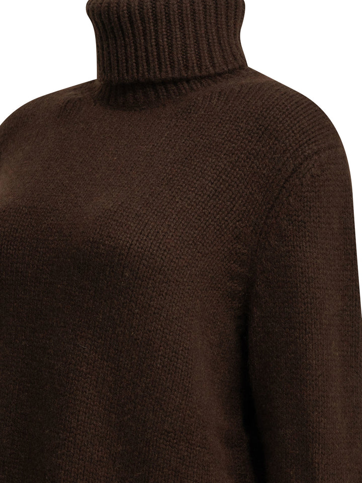 Semper Cashmere Turtleneck Sweater Knitwear - Marrone | d100c7d2761f1b5abd130afd968796029fb0dda7