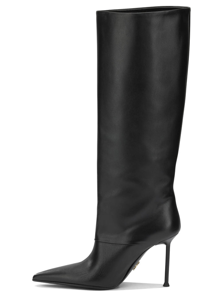 Sergio Levantesi Layla 100mm Boots and Ankle Boots - Nero | 6ed18d343183f7a1dcdac48eaa610dd5901a9bc5