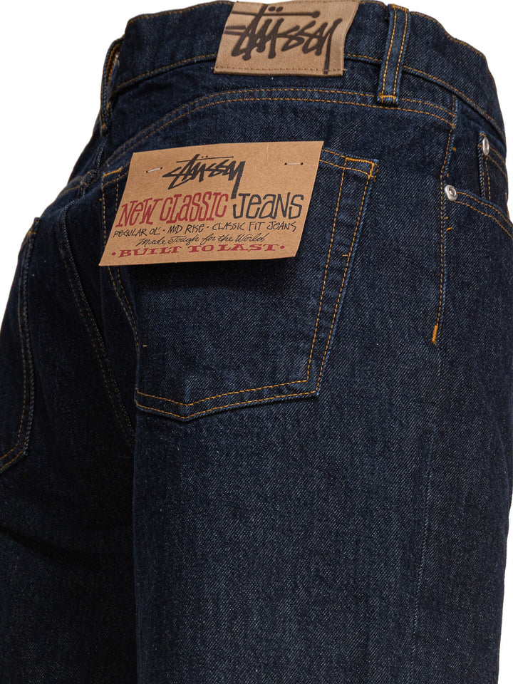 StüSsy Classic Jeans - Blu | d87f9bf38ed0ba69afdef84ca2eeac407e2f99c5