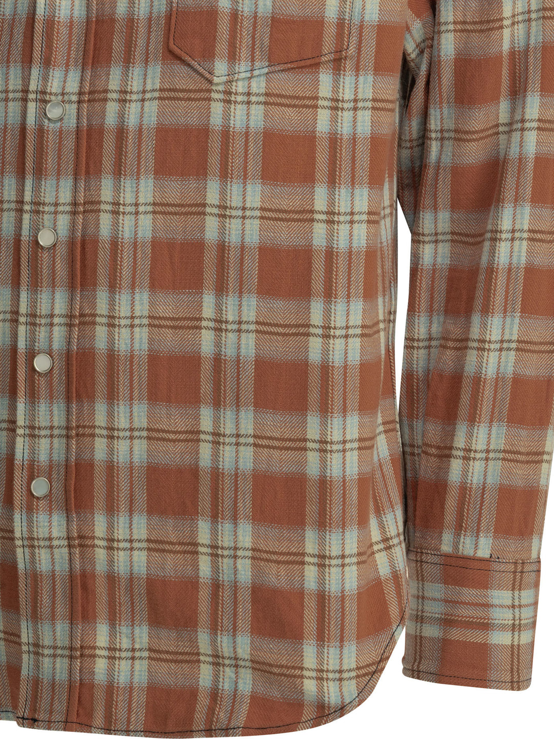Sugar Cane Casual Plaid Shirt Shirts - Arancione | 3a99f563d6c9888c02a29881fc24f25dcc373496