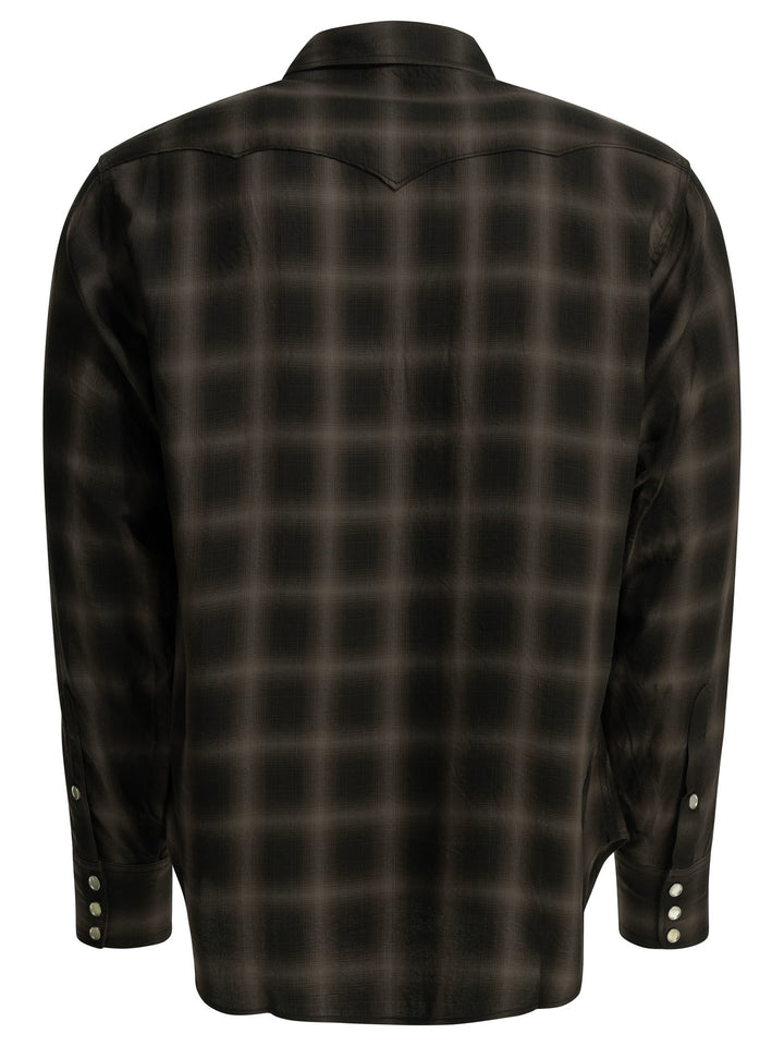 Sugar Cane Casual Plaid Shirt Shirts - Marrone | 65f8fa3bddce4b78a6f03920e673b152df3fafe7