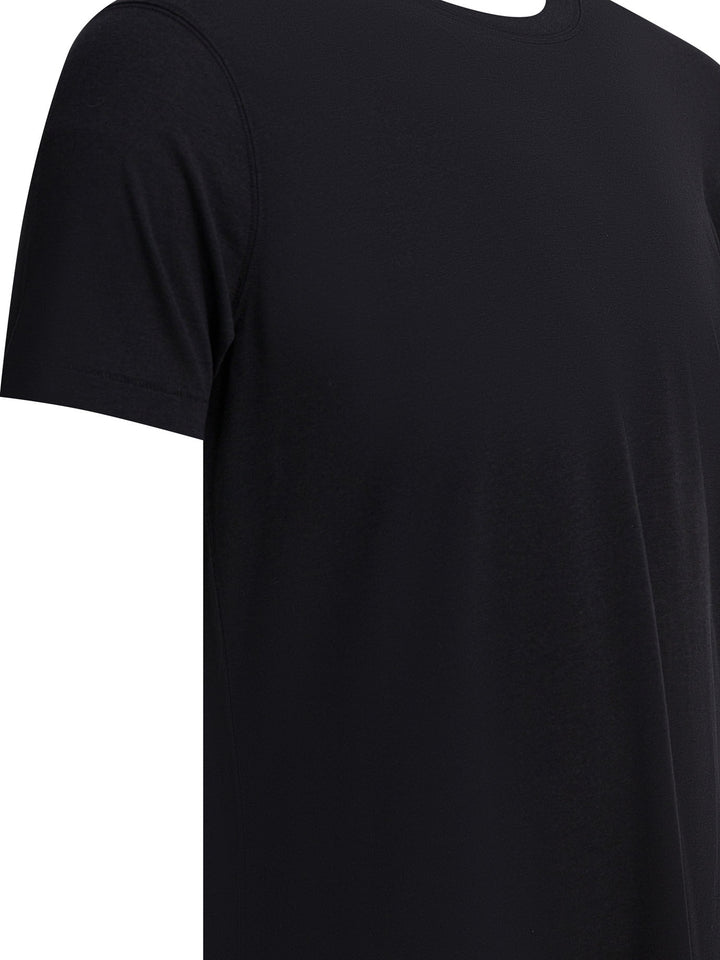 Tom Ford Round-Neck T-Shirt Made Of Lyocell T-shirts - Nero | 8aef7a4187a517e6fac42392b7c6a36a367fbb6e