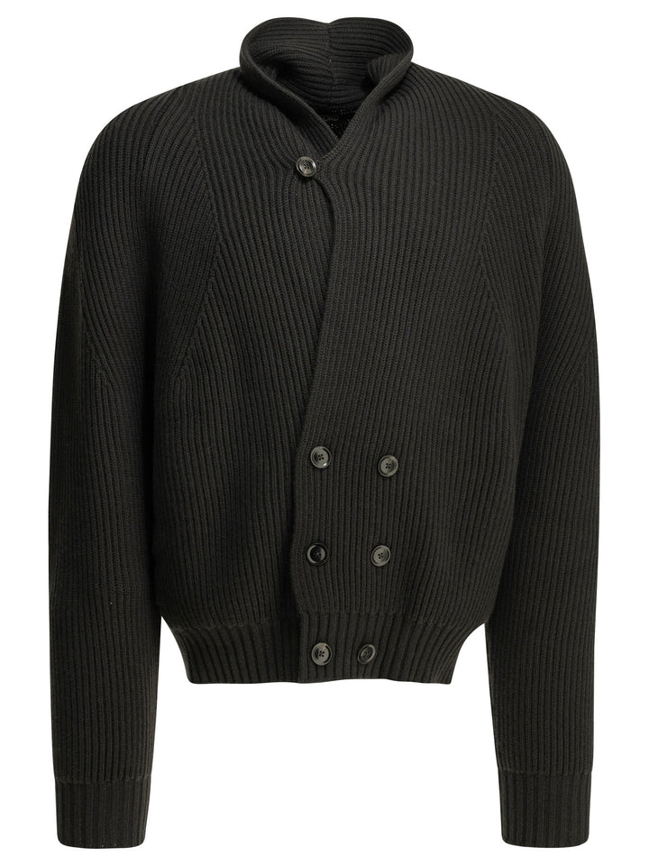Tom Ford Double-Breasted Cashmere Cardigan Knitwear - Grey | 3fcd56dec7a9b1a958ec1471bf0731ca05f698ab