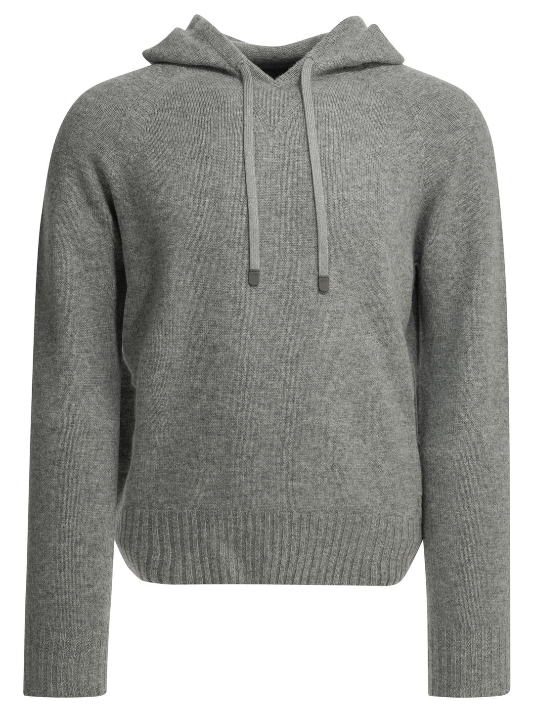 Tom Ford Cashmere Hooded Sweater Knitwear - Grey | c21f276b5146abde503d13b71e3376eb54db0dbf