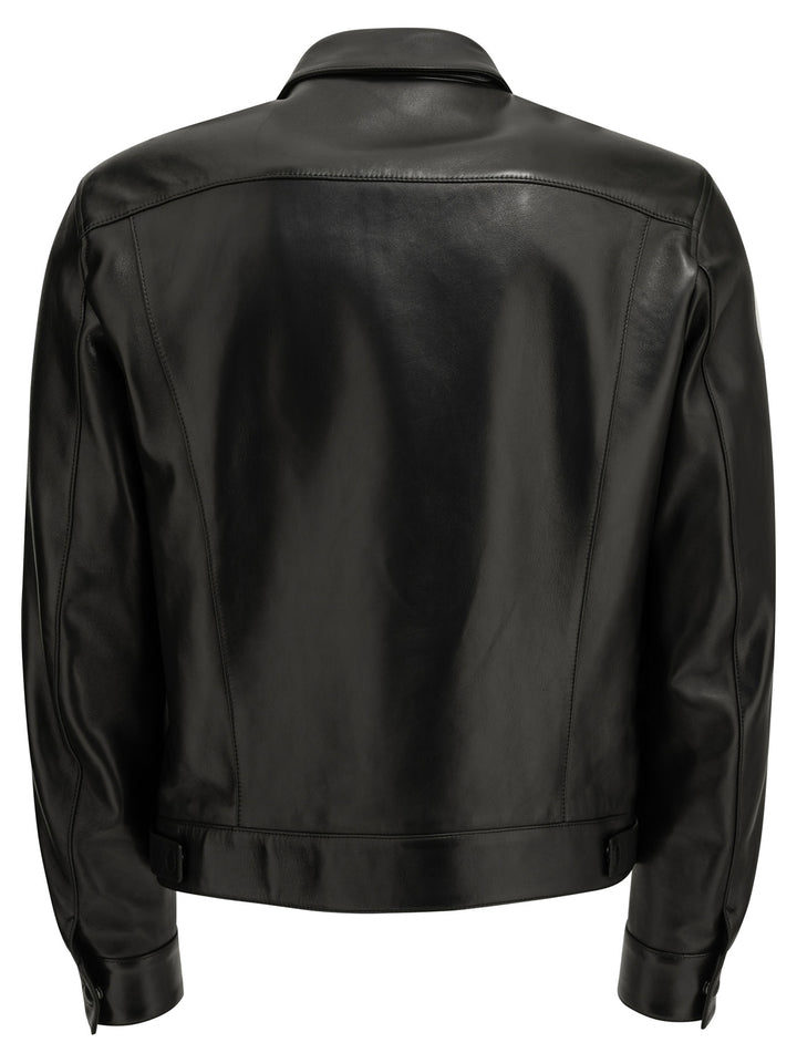 Tom Ford Leather Jacket Jackets and Coats - Nero | 45101133c9c5aa7bd55da34bd637de7ea040168a
