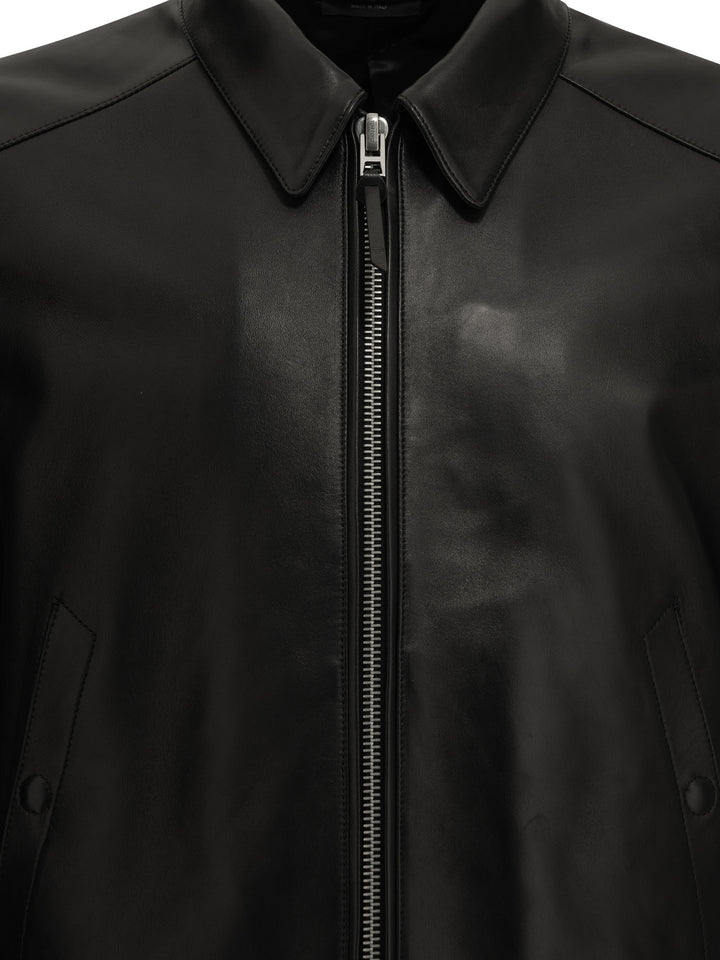 Tom Ford Leather Jacket Jackets and Coats - Nero | 8596a03e19ec8f9f813ff9e9b575e9fbfd1c9ee5