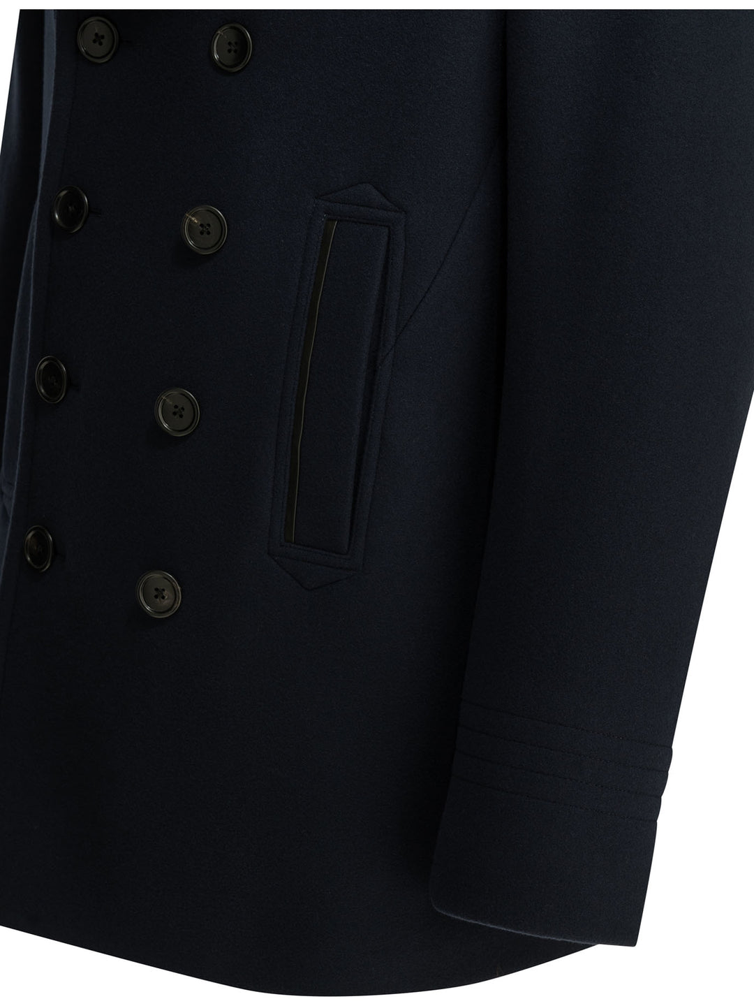 Tom Ford Short Wool Felt Coat Jackets and Coats - Blu | a8db1240b55e73ac80e357801e1e9ed910a9f83d