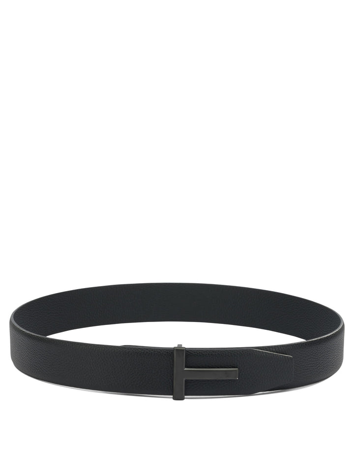 Tom Ford T Icon Cinture - Nero | ff4cb2122f28682d87d67b02d9e748cf64243cc1