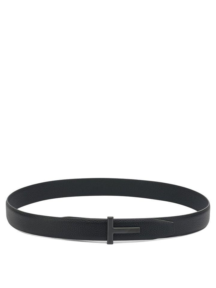 Tom Ford T Icon Cinture - Nero | 124b86c583af8b1c191e1eba9fa28c60f82cf2f5