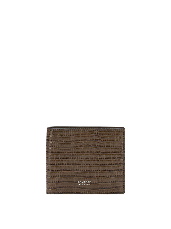 Tejus T Line Wallets & Card Holders Marrone