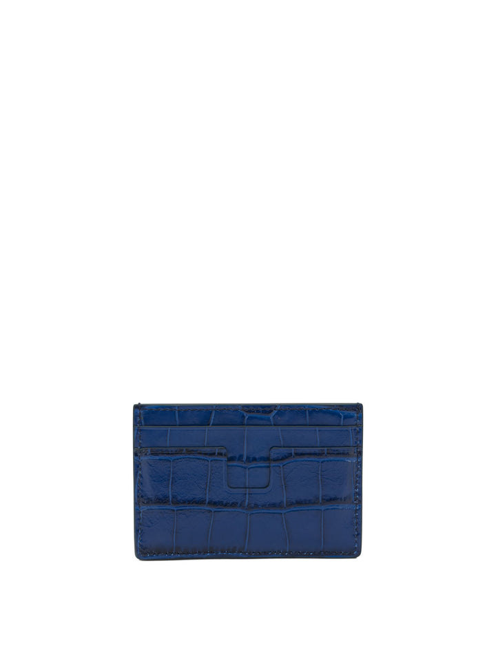 Tom Ford Tejus T Line Wallets & Card holders - Blu | 568e8f7088b4e860ecd32ff370bbf3a2c381d6bf