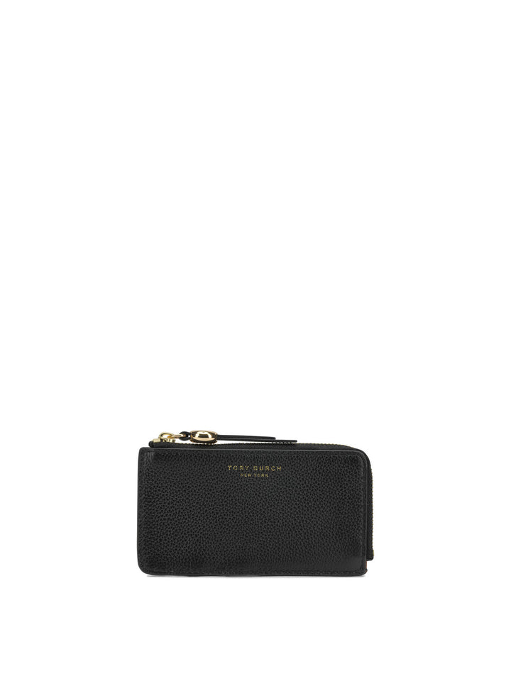 Tory Burch Romy Wallets & Card holders - Nero | 71e4a19c2490cb36ee194dbc0647a3a07a7b99bb